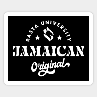Rasta University Jamaican Original Reggae Magnet